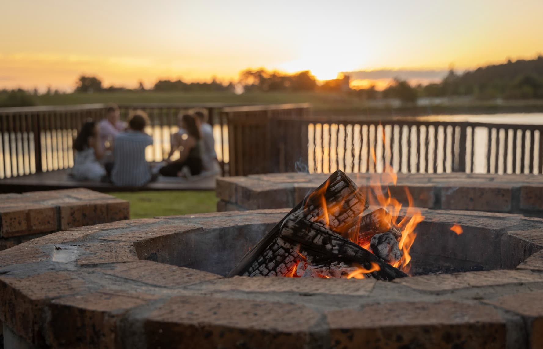 Braai island at Eikendal